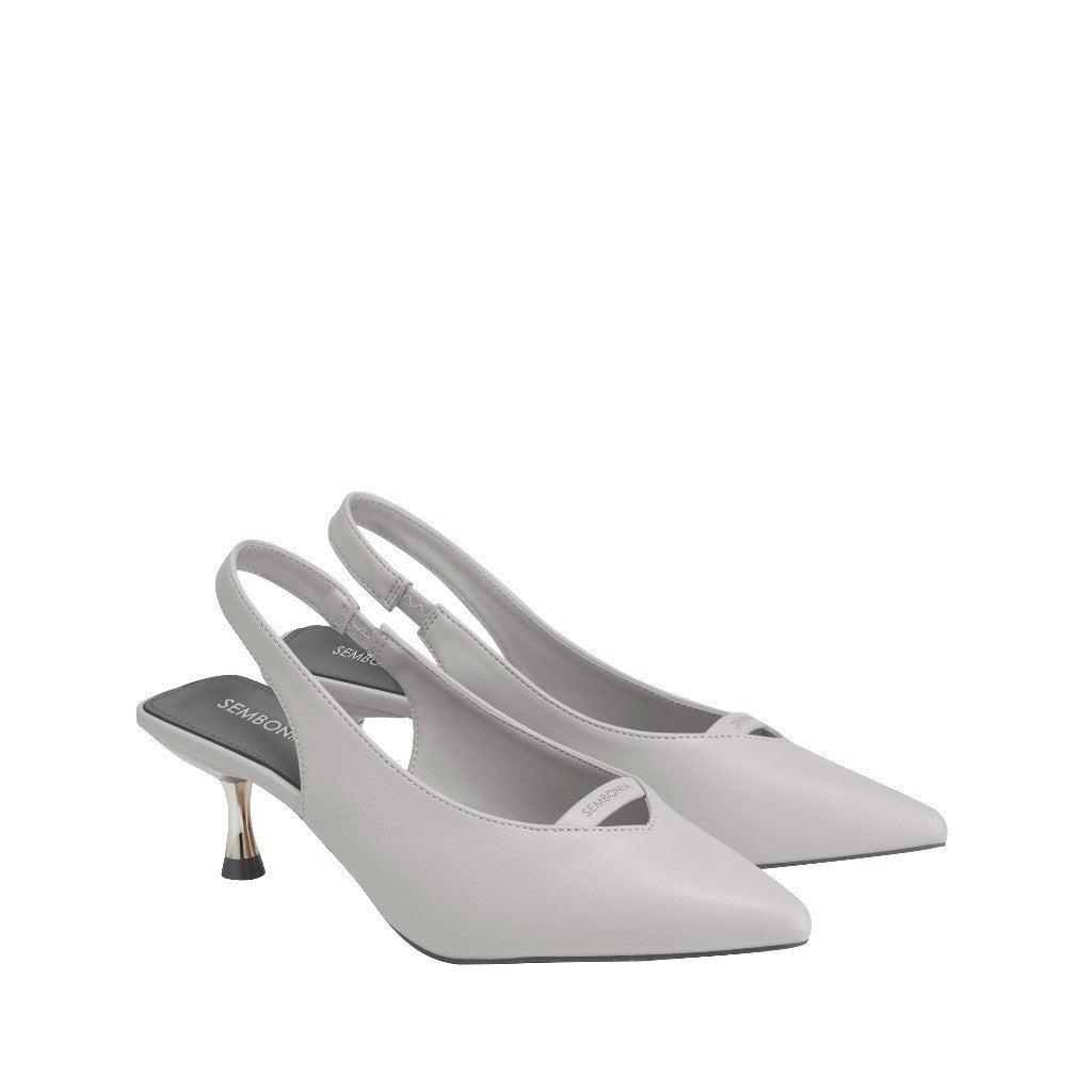 Women Recycled Materials of Synthetic Leather Mule