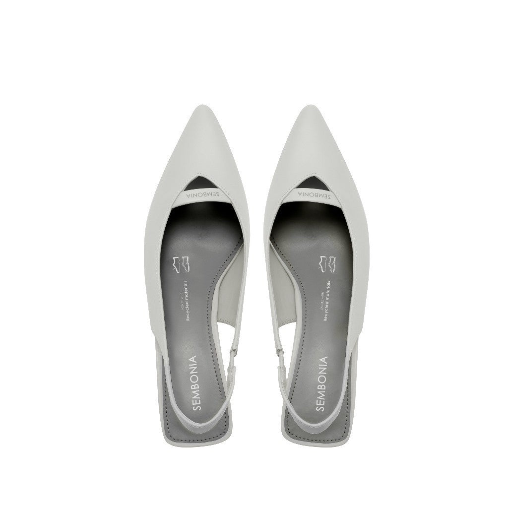Women Recycled Materials of Synthetic Leather Mule