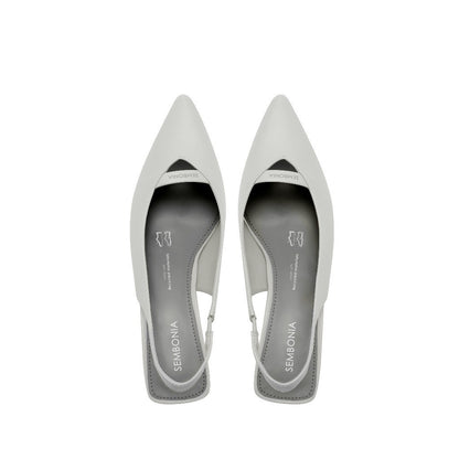 Women Recycled Materials of Synthetic Leather Mule