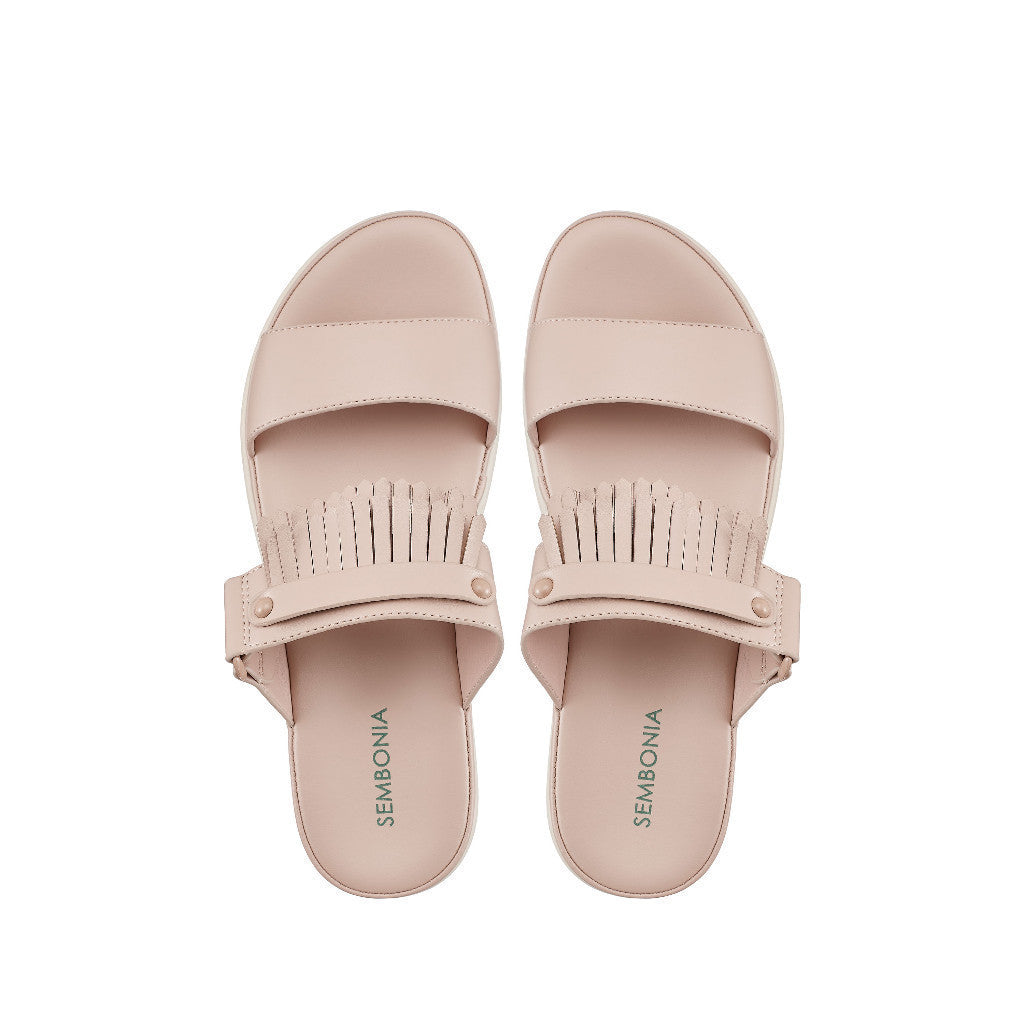 Women Synthetic Leather Flat Sandal