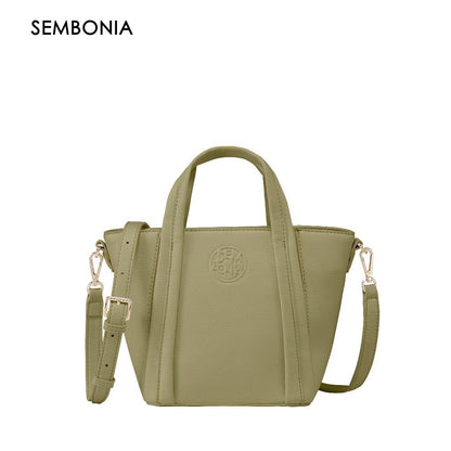 Small Divine Circular Embossed Crossbody Bag