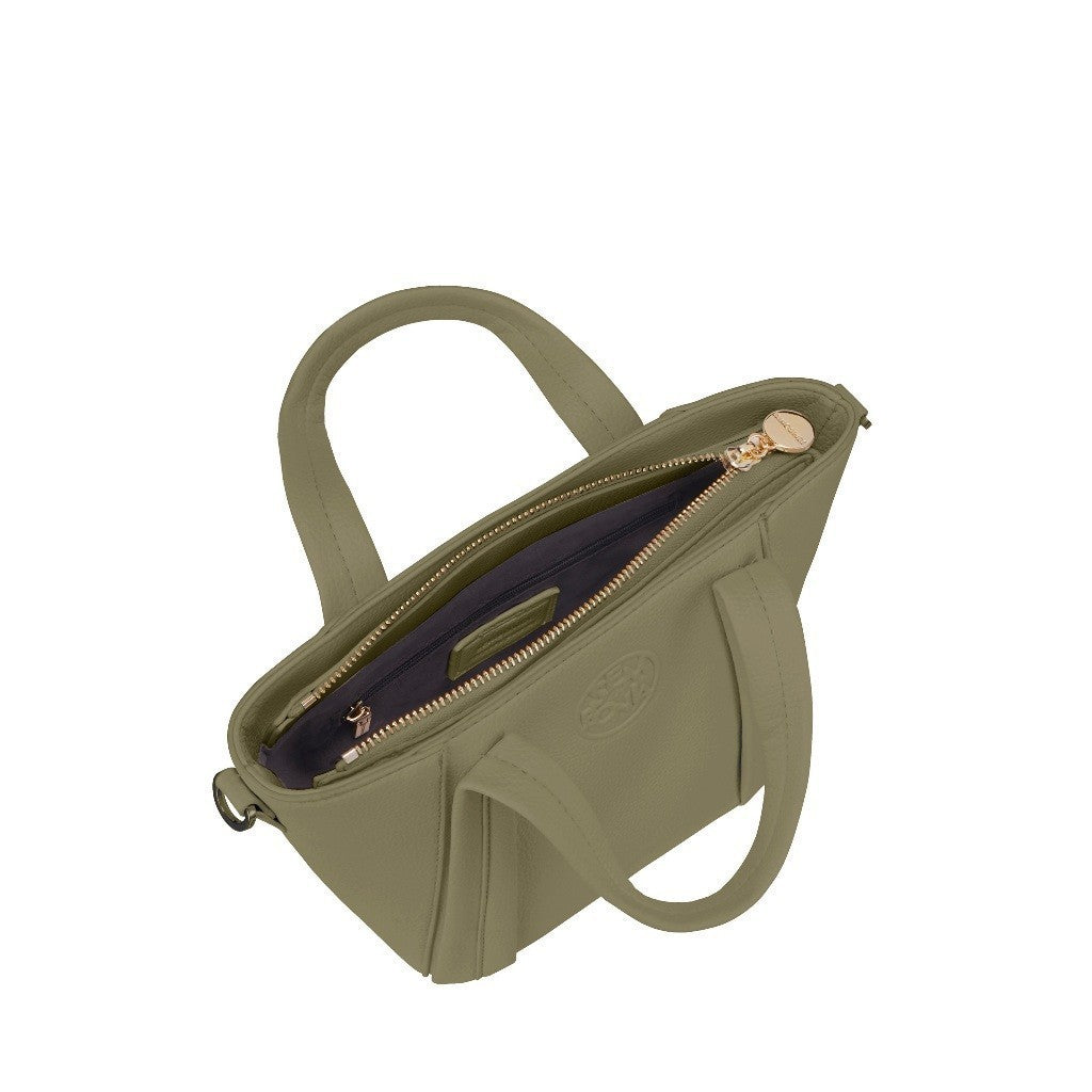 Small Divine Circular Embossed Crossbody Bag