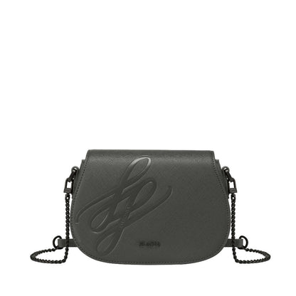 Sustainability Debossed-Logo Crossbody Bag