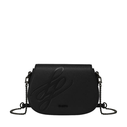 Sustainability Debossed-Logo Crossbody Bag