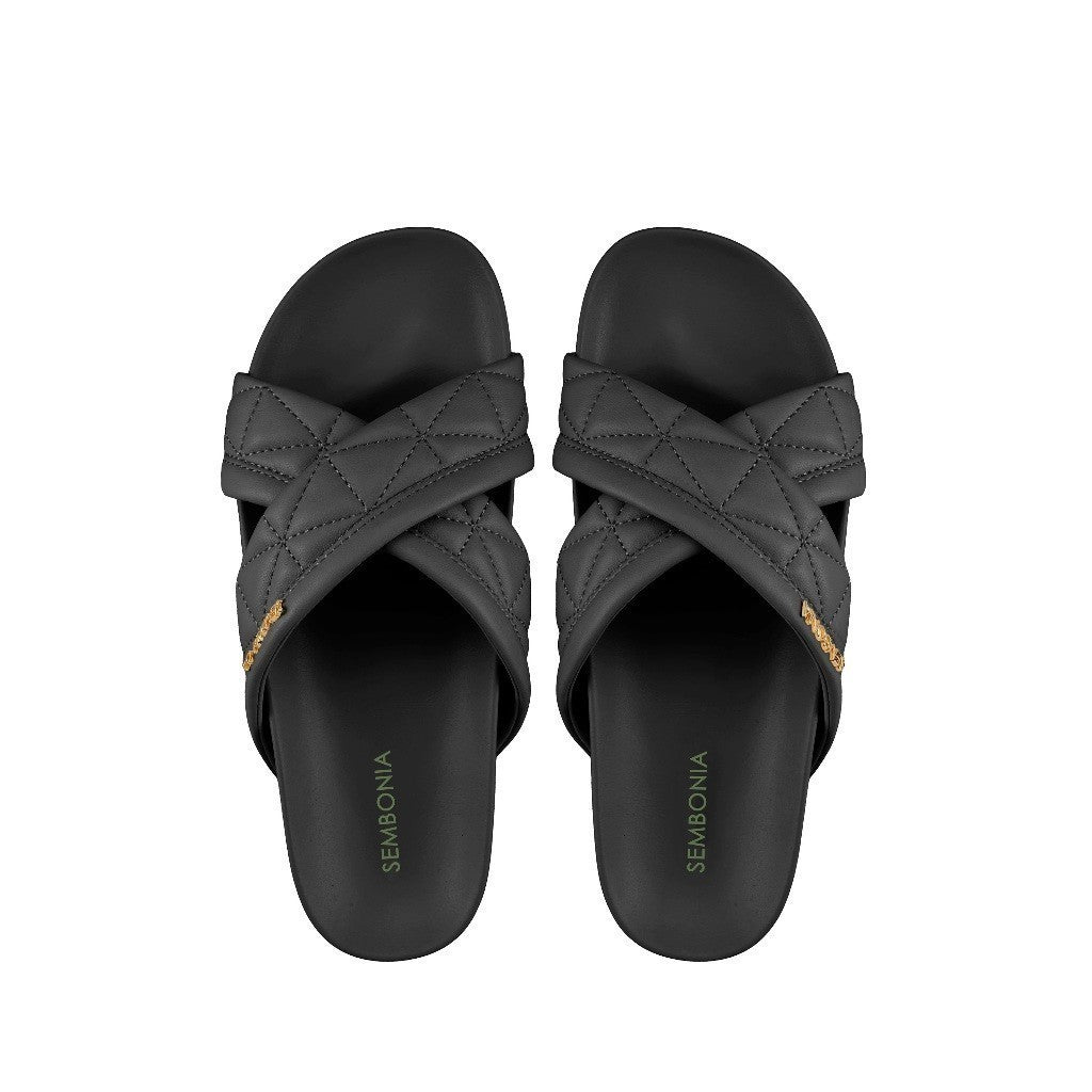 Women Recycled Materials of Synthetic Leather Flats