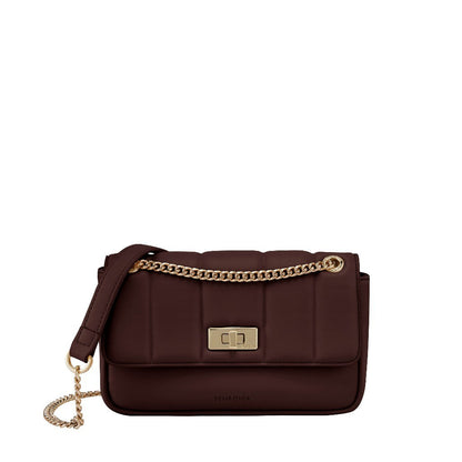 Quilted Grid Crossbody Bag