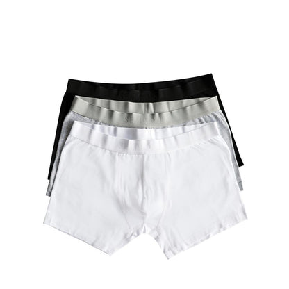 Cotton Mens Boxer Briefs 3-Pack ( Low Rise )