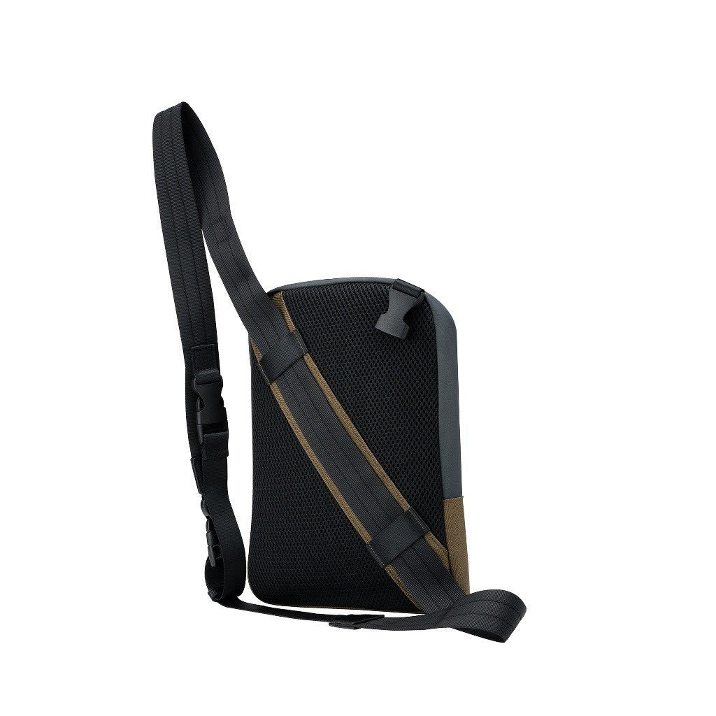Voyage Patched Canvas Crossbody Bag