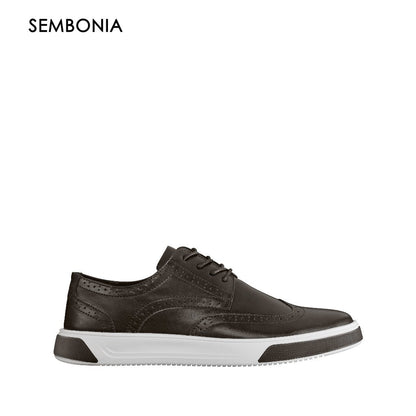 Men Recycled Materials of Synthetic Leather Brogue