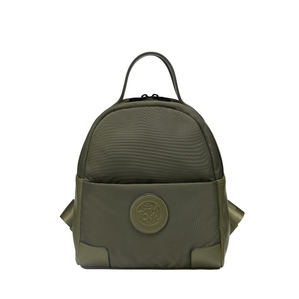 Traveler Logo Patch Dã©Cor Nylon Backpack
