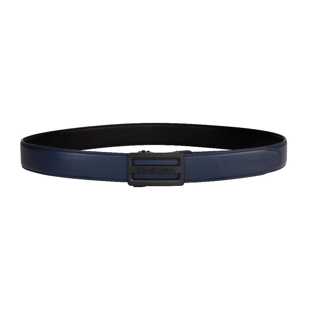 Men 3.5 Cm Auto Plaque Buckle Belt