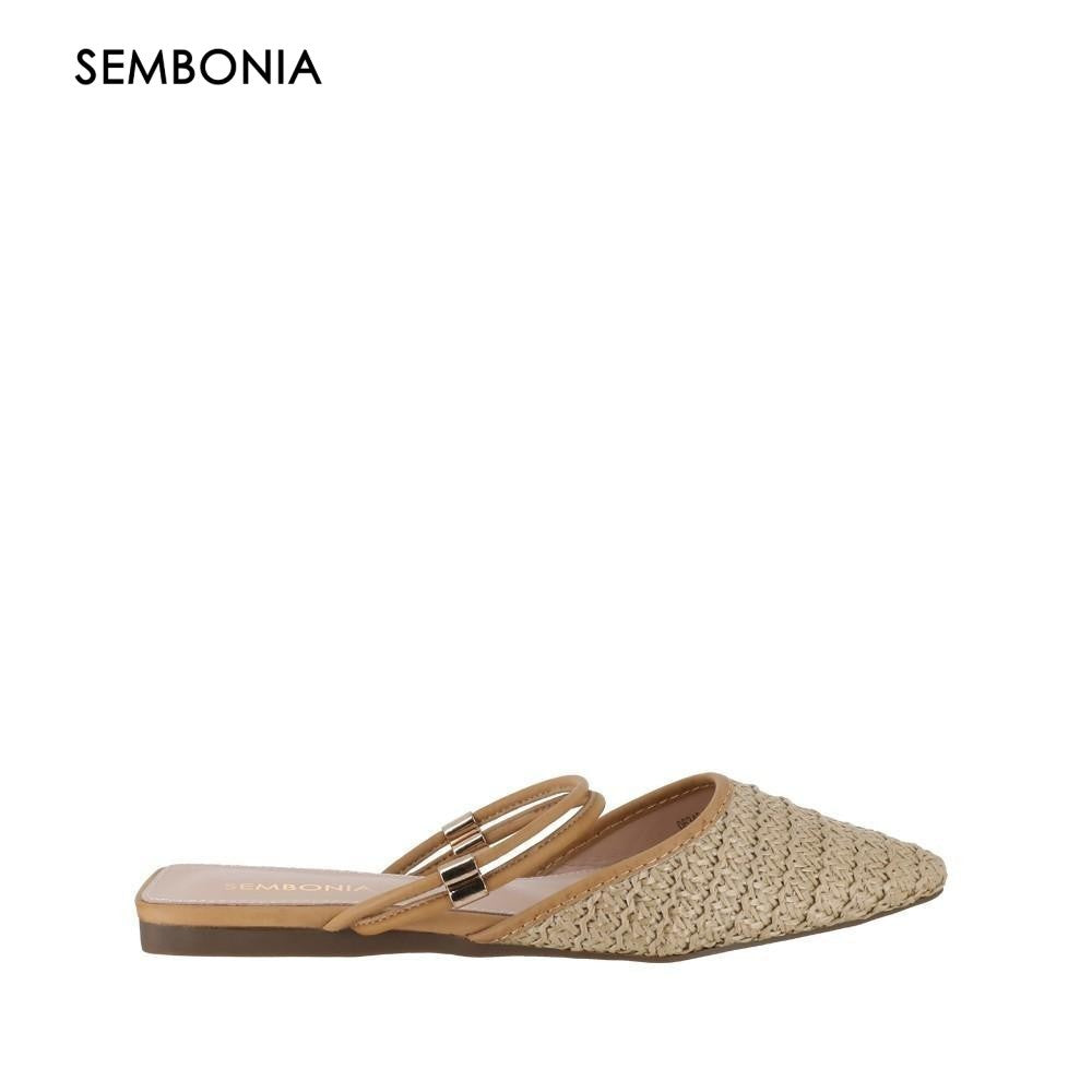Women Raffia Mules
