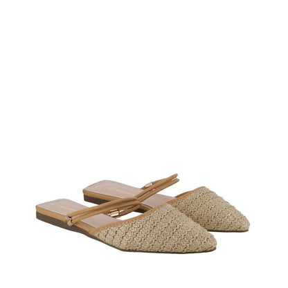 Women Raffia Mules