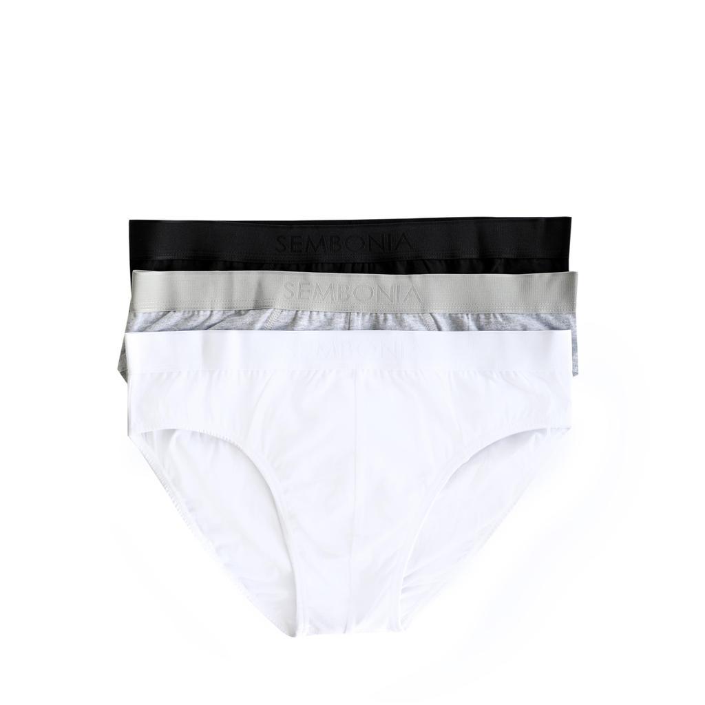 Cotton Mens Briefs 3-Pack