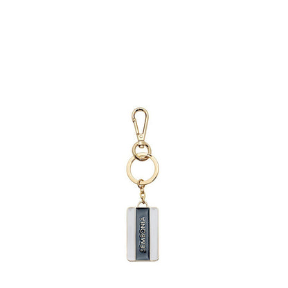 Colourblock Enamelled Keychain