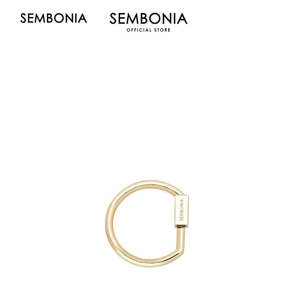 Initial Bag Charm Carabiner