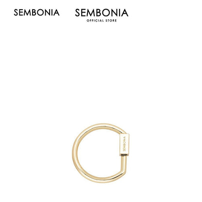 Initial Bag Charm Carabiner