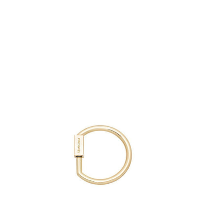 Initial Bag Charm Carabiner