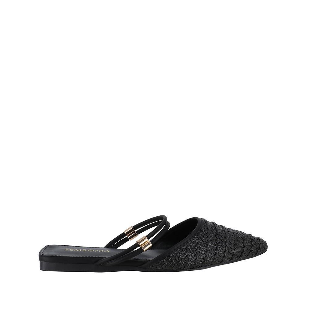 Women Raffia Mules