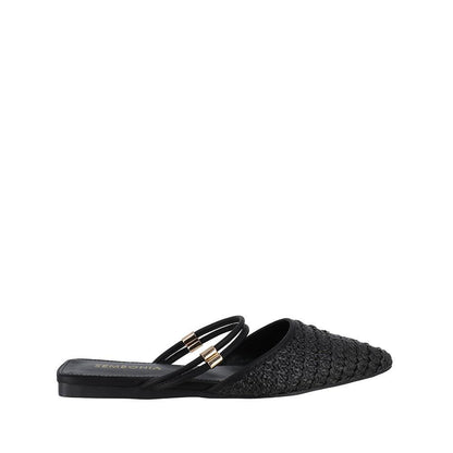 Women Raffia Mules