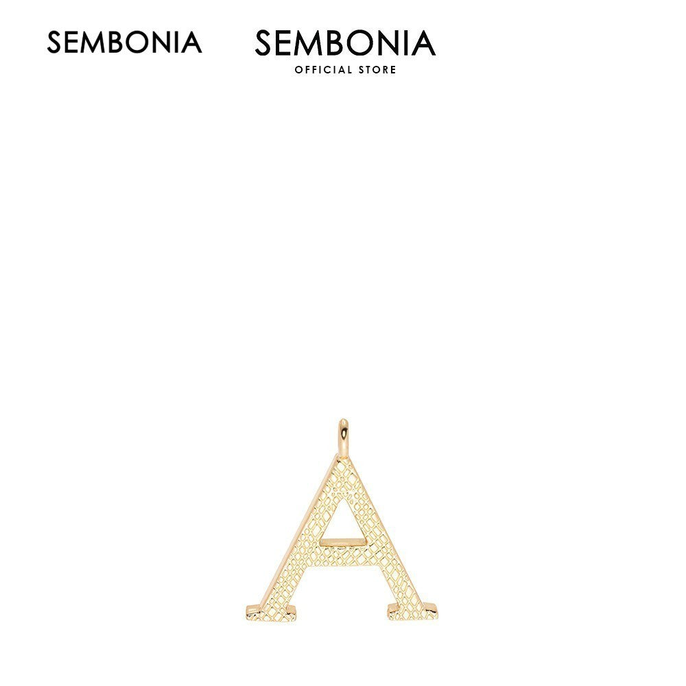 Initial Alphabet Bag Charm