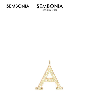 Initial Alphabet Bag Charm