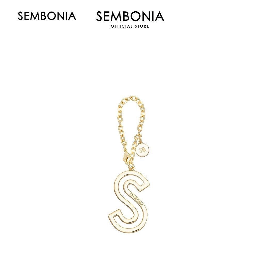 Initial Bag Charm