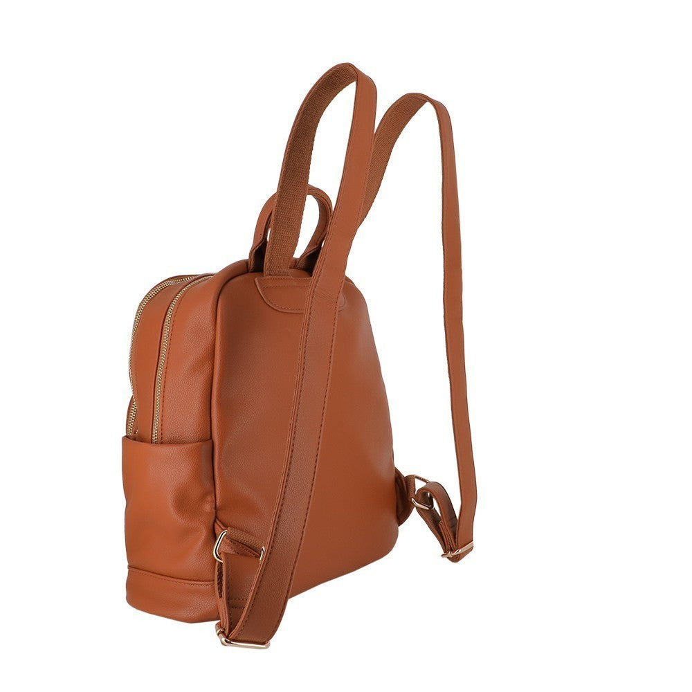 Logo-Embossed Classic Backpack