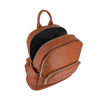Logo-Embossed Classic Backpack