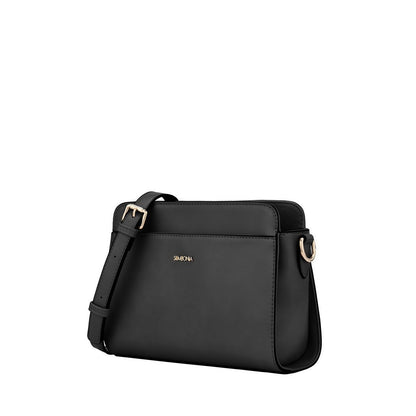 Top Zip Crossbody Bag