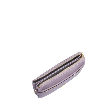 Chic Gold-Toned Studded Wristlet