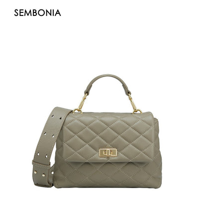 Bubbly Quilted Flap Bag