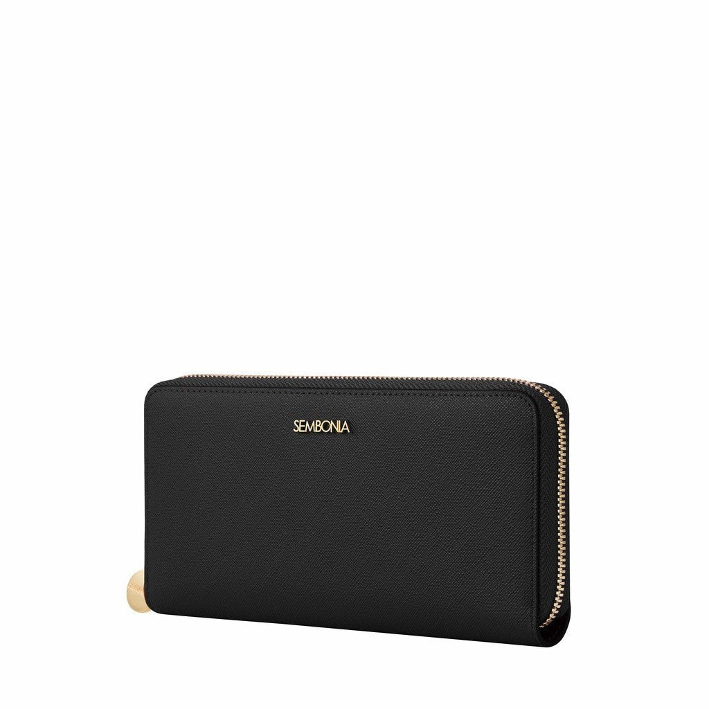 Crossgrain Zip-Around Wallet