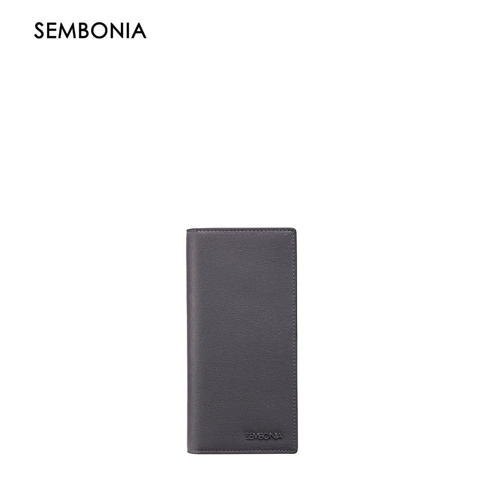 Crossgrain Leather Bi-Fold Long Wallet