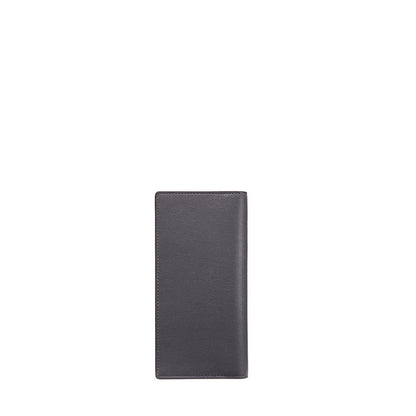 Crossgrain Leather Bi-Fold Long Wallet