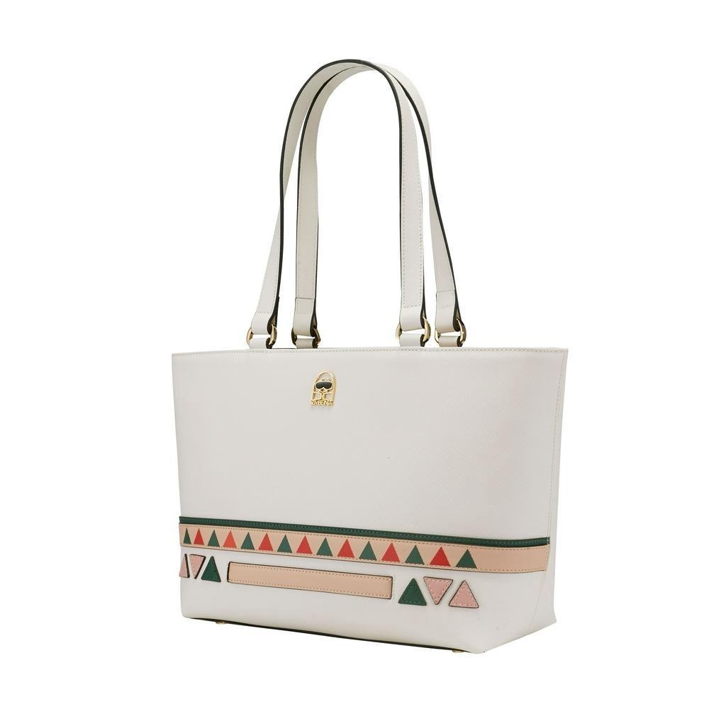 Earnestly Eco Chevron Tote Bag