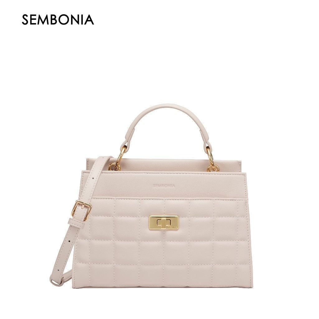 Puffer Quilted Satchel Bag