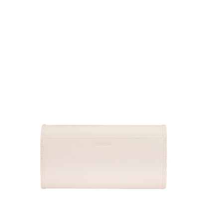 Whimsical Embroidered Logo Continental Wallet
