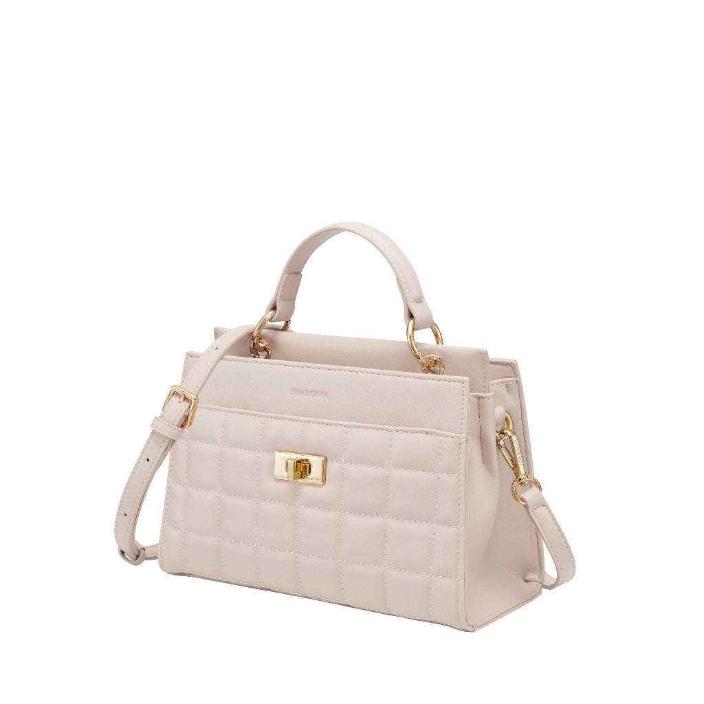 Puffer Quilted Satchel Bag