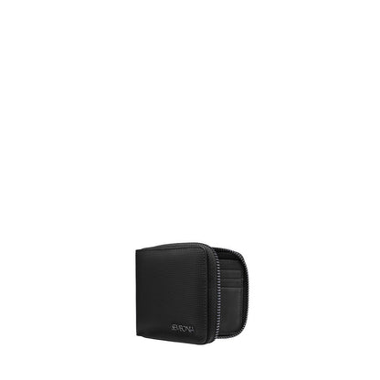 Textured Leather Medium Zip Around Wallet