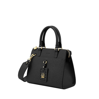 Green Botanica With Dolly Charm Satchel Bag