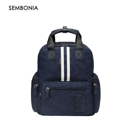Nautical Striped Backpack