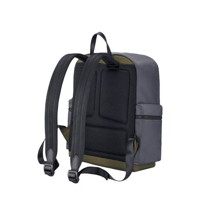 Voyage Patched Canvas Backpack Bag