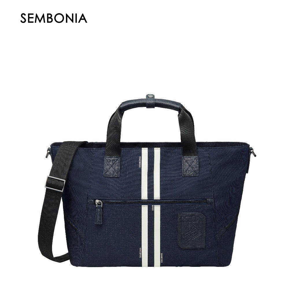 Wekender Nautical Striped Tote Bag