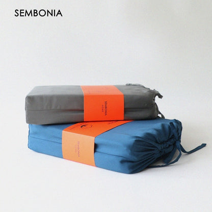 Cotton Bedsheet Set (Blue)