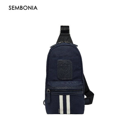 Nautical Striped Shoulder Bag