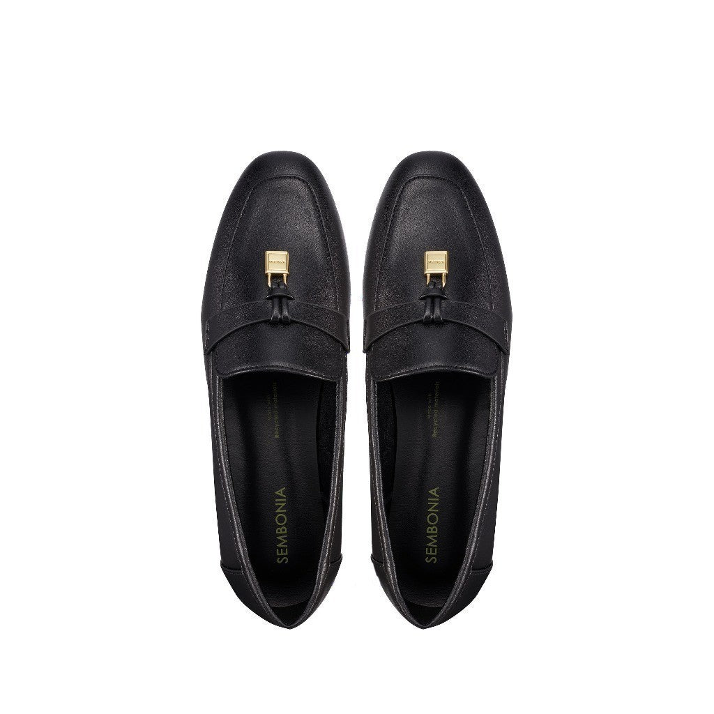 Women Recycled Materials of Synthetic Leather Loafer