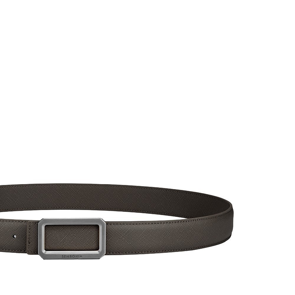 3.2Cm Matte Nickel Buckle Belt