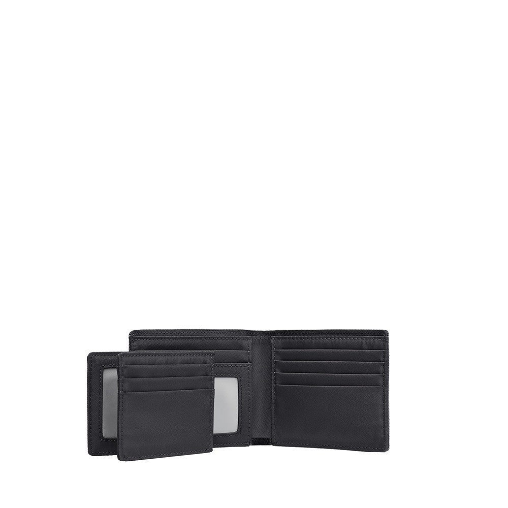 Nylon Bi-Fold Wallet With Removable Id Passcase