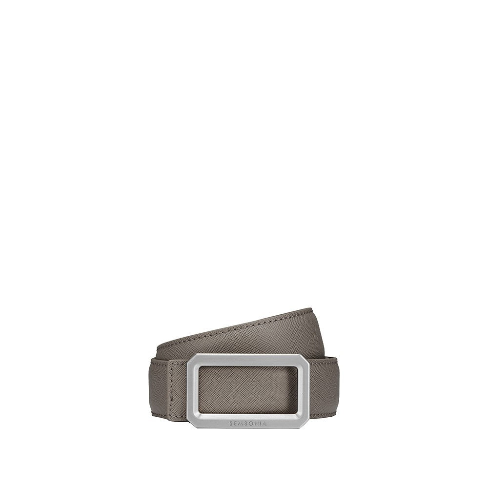 3.2Cm Matte Nickel Buckle Belt